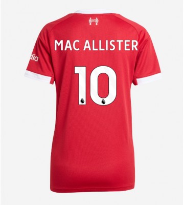 Liverpool Alexis Mac Allister #10 Replika Hemmatröja Damer 2025-26 Kortärmad